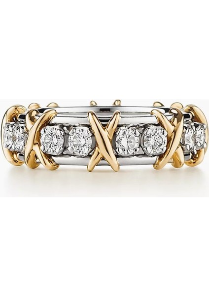 Tiffany & Co. Tarz Schlumberger® Sixteen Stone Ring