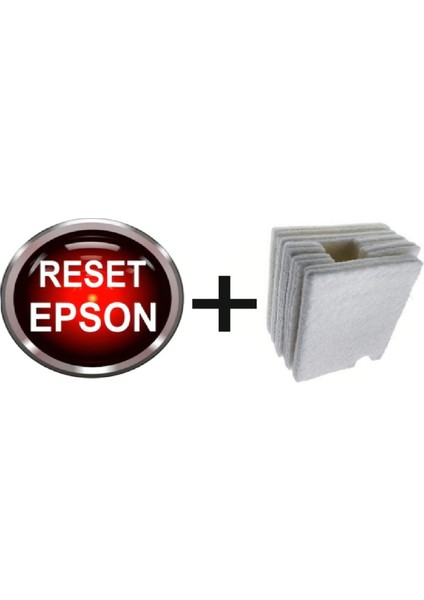 Cosmic Plus Epson L1211 L1251 L3151 YAZICI Uyumlu Atık Mürekkep Tank Süngeri Ped  Reset ve Atık Mürekkep Pedi Tank Süngeri