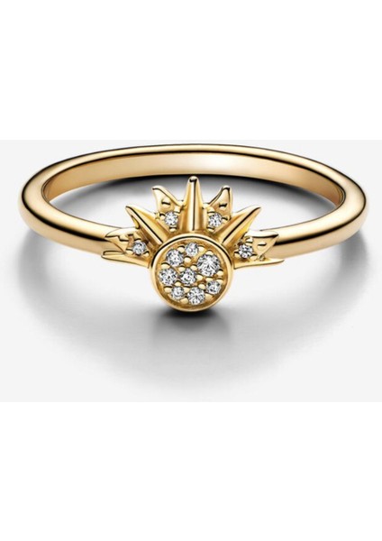 Gökyüzü Işıltılı Güneş Yüzük modelleri