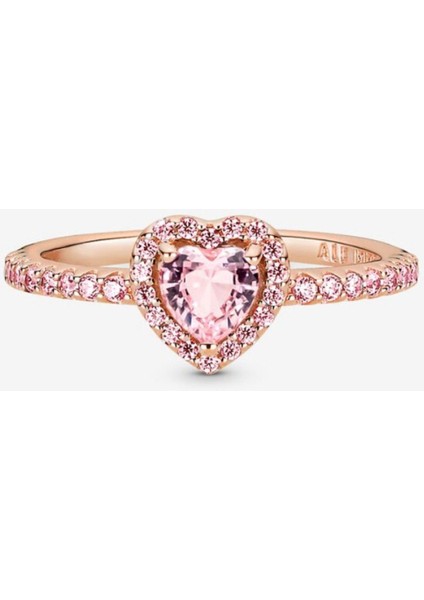 Işıltılı Yüksek Kalp Taşlı Yüzük fiyatları