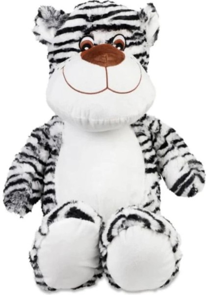 Sevimli Zebra Peluş Oyuncak Uyku Arkadaşı Hediyelik Oyuncak Büyük Boy 70 cm