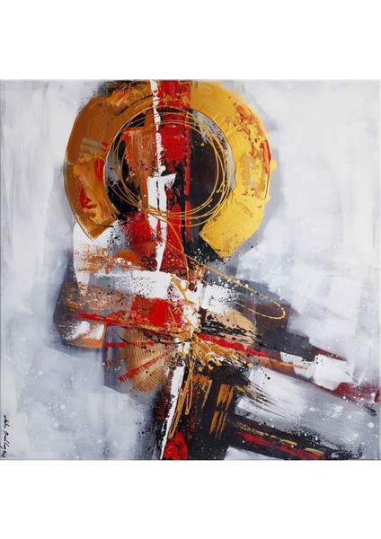 Sarı Mavi Yelkenli Soyut Kombin Çerçeveli Cam Tablo 3'lü fiyatları