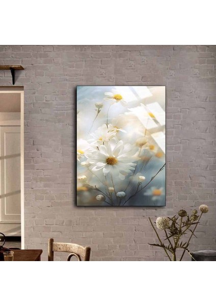 Kırılmaz Cam (Temperli) Soft Renkler Çiçek Tablosu 03 fiyatları