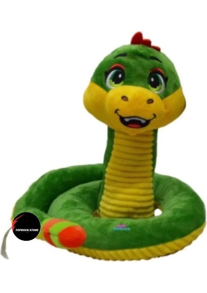 Sevimli Yılan Peluş Oyuncak Yastık Boyunluk 35 cm