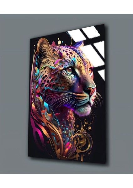 Kırılmaz Cam (Temperli) Renkli Kaplan Tablosu 02