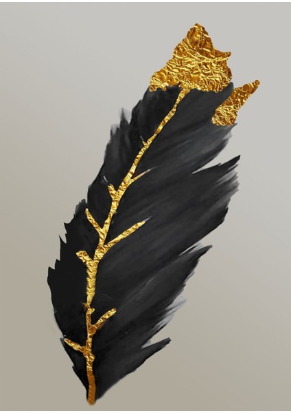 Gold Siyah Geyik Kombini Çerçeveli Temperli Cam Tablo 3'lü fırsatları