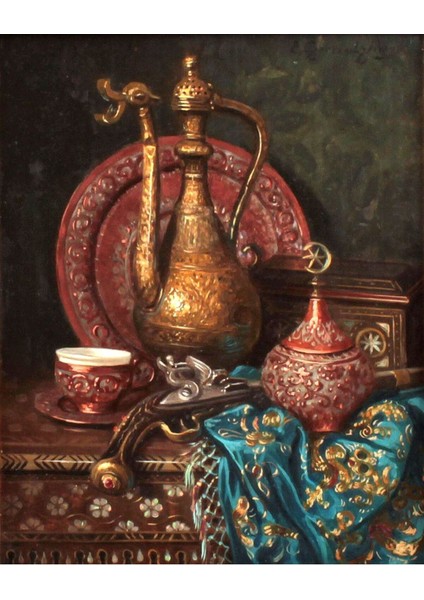 Zümrüt Gold Kombini Nostalji Lamba Kombini Çerçeveli Temperli Cam Tablo 3'lü fiyatları