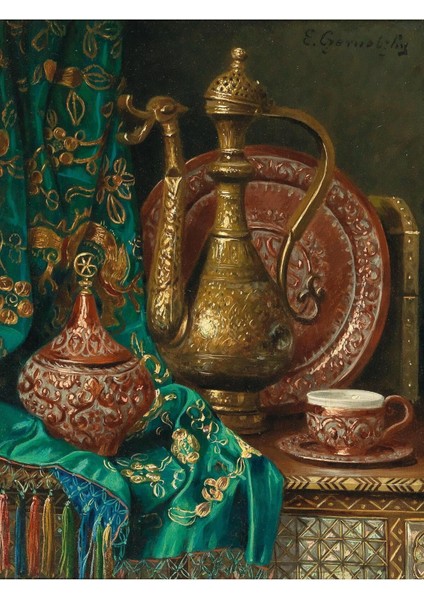 Zümrüt Gold Kombini Nostalji Lamba Kombini Çerçeveli Temperli Cam Tablo 3'lü fırsatları