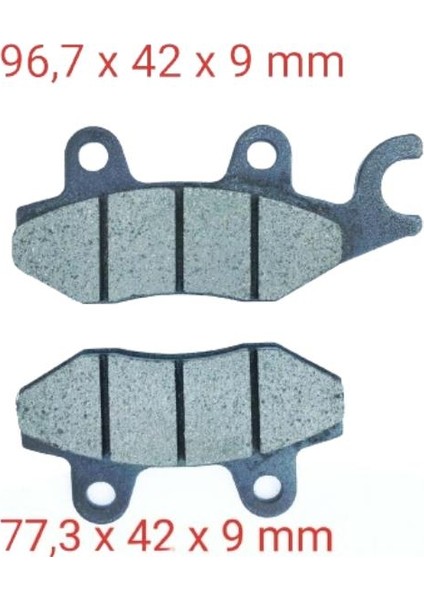 125 Road Boy Ön Fren Disk Balatası Orj