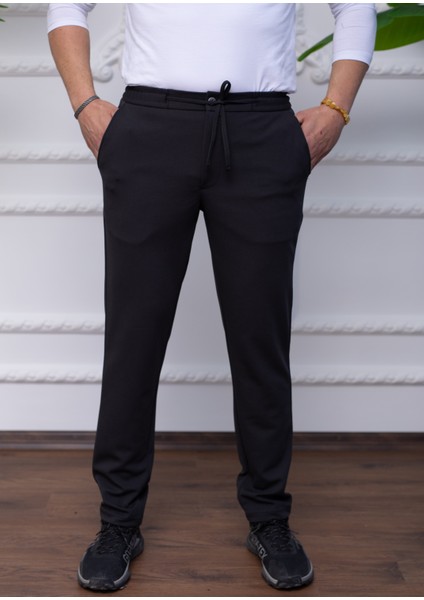 Erkek Büyük Beden Antrasit Örme Jogger Pantolon fiyatları