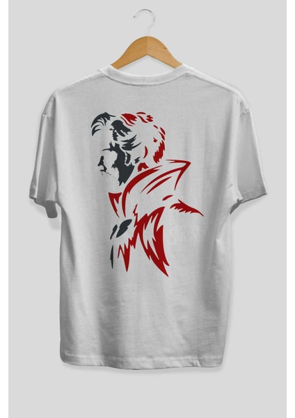 Doctor Strange (2) Arka Baskılı Beyaz Oversize T-Shirt Bisiklet Yaka Pamuk Erkek Kadın fiyatları