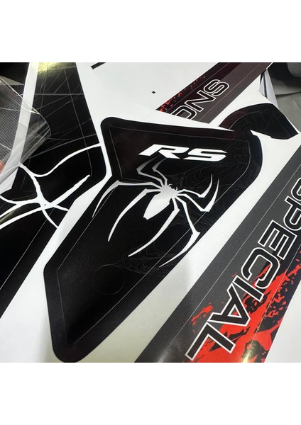 Bajaj RS200 Venom Deadpool Sticker Etiket Parçalı Kaplama Modeli fiyatları