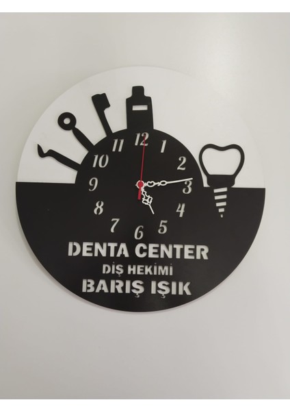 Dişçi,diş Hekimi, Için Tasarım Iş Yeriduvar Saati Kişiye Özel Isim fırsatları