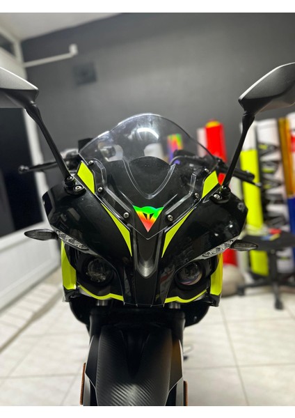 Bajaj RS200 Ön Kafa Neon Sticker Etiket Modeli modelleri