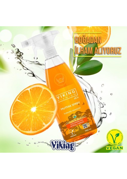 Premium 8 Adet Mutfak Spreyi + Magic Sünger