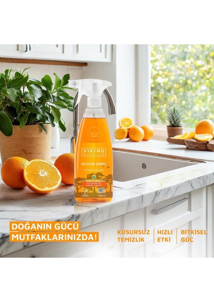 Premium 8 Adet Mutfak Spreyi + Magic Sünger