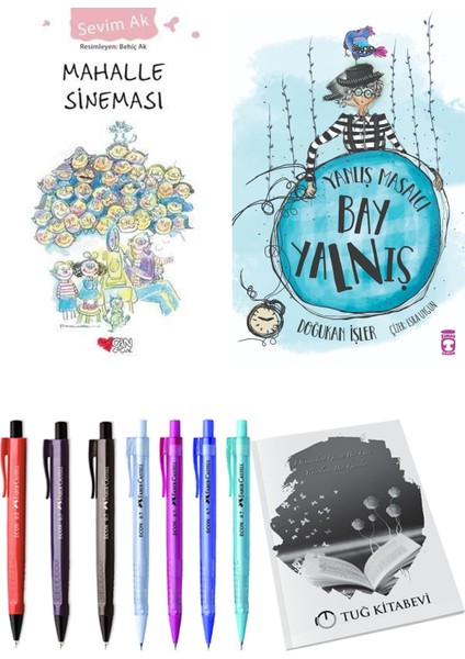 Yanlış Masalcı Bay Yalnış ve Mahalle Sineması 2'li Set - Kalem