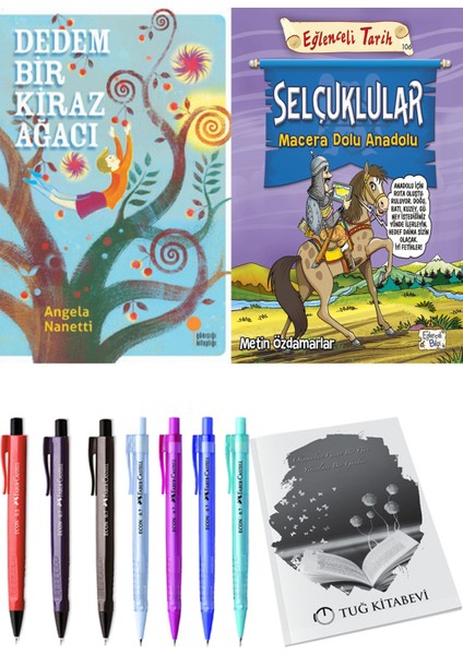 Selçuklular Macera Dolu Anadolu ve Dedem Bir Kiraz Ağacı 2'li Set - Kalem