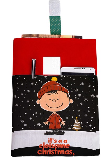 Desenli Yıkanabilir Cepli Kitap Kılıfı 20 x 25 cm Çok Amaçlı Çanta Book Cover PLNNEW2860