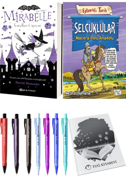 Selçuklular Macera Dolu Anadolu ve Mirabelle 2 Kuralları Çiğniyor 2'li Set - Kalem
