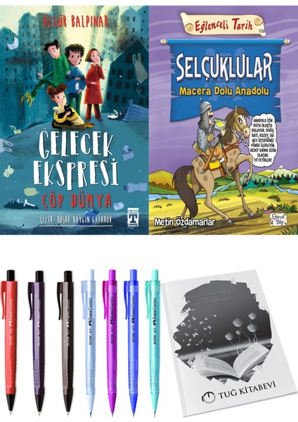 Selçuklular Macera Dolu Anadolu ve Gelecek Ekspresi Çöp Dünya 2'li Set - Kalem