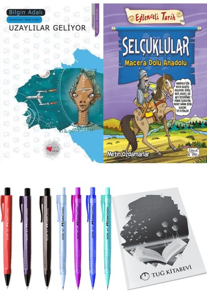 Selçuklular Macera Dolu Anadolu ve Uzaylılar Geliyor 2'li Set - Kalem