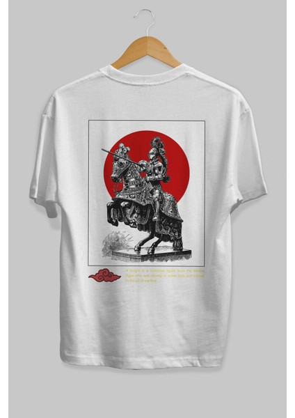 Japan Streetwear 2 Arka Baskılı Beyaz Oversize T-Shirt Erkek Kadın Bisiklet Yaka fiyatları