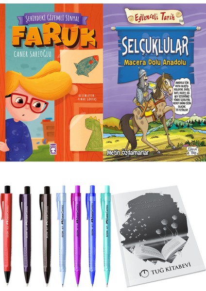 Selçuklular Macera Dolu Anadolu ve Şehirdeki Gizemli Sinyal Faruk 2'li Set - Kalem