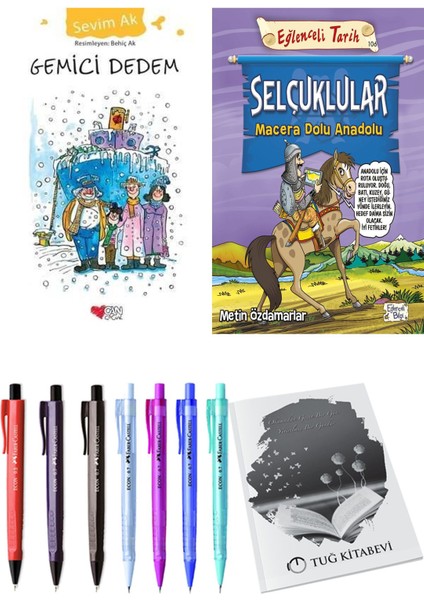 Selçuklular Macera Dolu Anadolu ve Gemici Dedem 2'li Set - Kalem