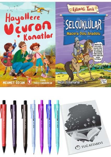 Selçuklular Macera Dolu Anadolu ve Hayallere Uçuran Kanatlar 2'li Set - Kalem