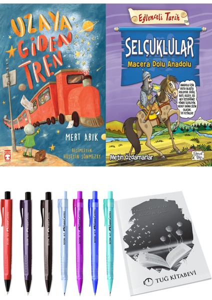 Selçuklular Macera Dolu Anadolu ve Uzaya Giden Tren 2'li Set - Kalem