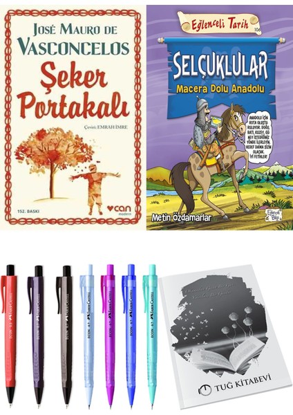 Selçuklular Macera Dolu Anadolu ve Şeker Portakalı 2'li Set - Kalem