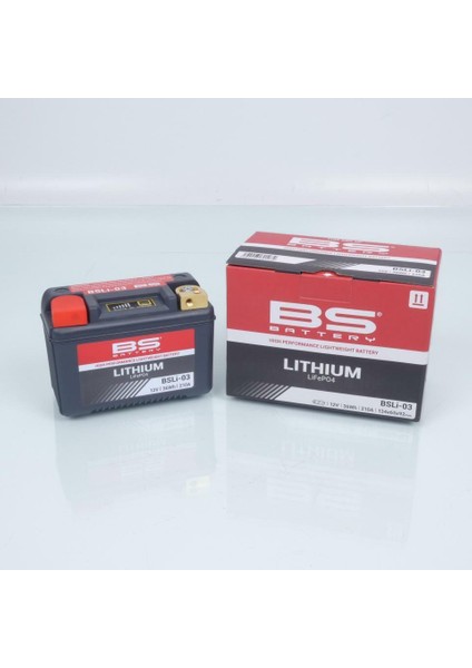 li-03 2012-2018 Suzuki GW250 Inazuma Uyumlu Akü Lityum Akü