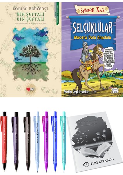 Selçuklular Macera Dolu Anadolu ve Bir Şeftali Bin Şeftali 2'li Set - Kalem