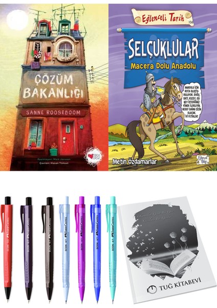 Selçuklular Macera Dolu Anadolu ve Çözüm Bakanlığı 2'li Set - Kalem