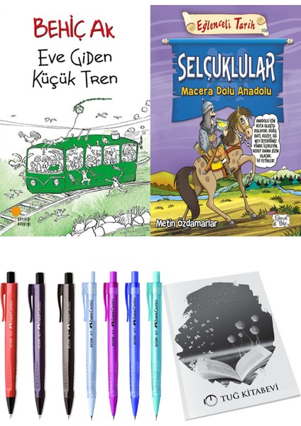 Selçuklular Macera Dolu Anadolu ve Eve Giden Küçük Tren 2'li Set - Kalem