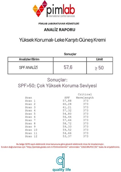 Ql Yüz Güneş Kremi Su Bazlı Leke Karşıtı 50+ Spf Hyaluronik Asit ve Collagen 50 ml Uva + Uvb Çok Yüksek Koruma 50 Faktör