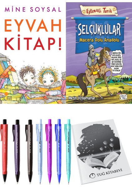 Selçuklular Macera Dolu Anadolu ve Eyvah Kitap! 2'li Set - Kalem