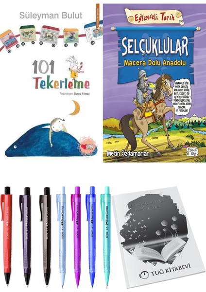 Selçuklular Macera Dolu Anadolu ve 101 Tekerleme 2'li Set - Kalem