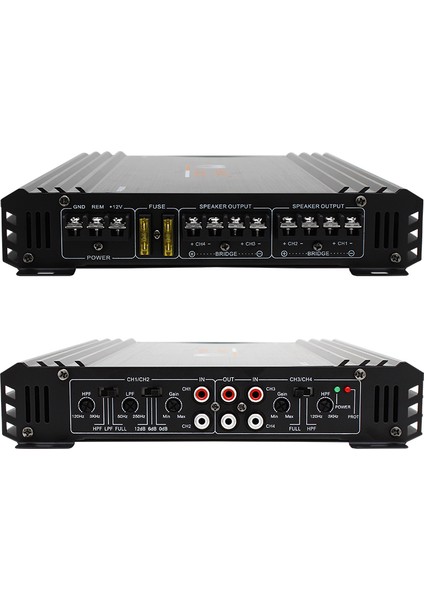 Magıcvoıce MG-3500 4 Kanal Max 3000 Watt Class Ab Oto Anfi