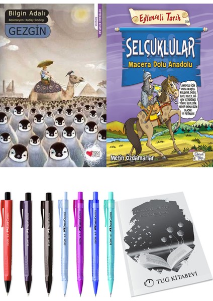 Selçuklular Macera Dolu Anadolu ve Gezgin 2'li Set - Kalem