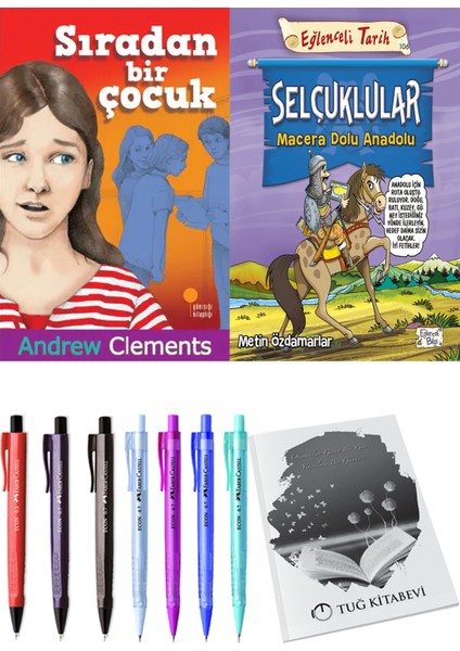 Selçuklular Macera Dolu Anadolu ve Sıradan Bir Çocuk 2'li Set - Kalem