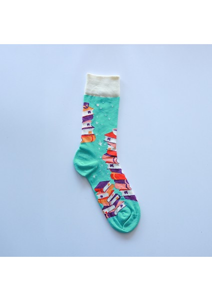 Öğretmene Hediye Tasarım 2' Li Çorap Set modelleri