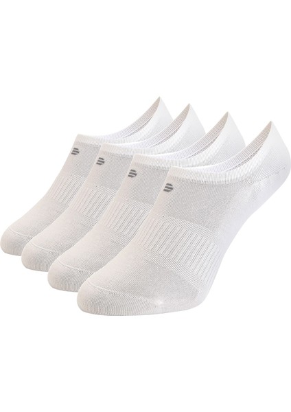 Drlsocks Bambu Sneakers Çorap (Kadın & Erkek, 4'Lü Set – Dikişsiz, Görünmez, Antibakteriyel)