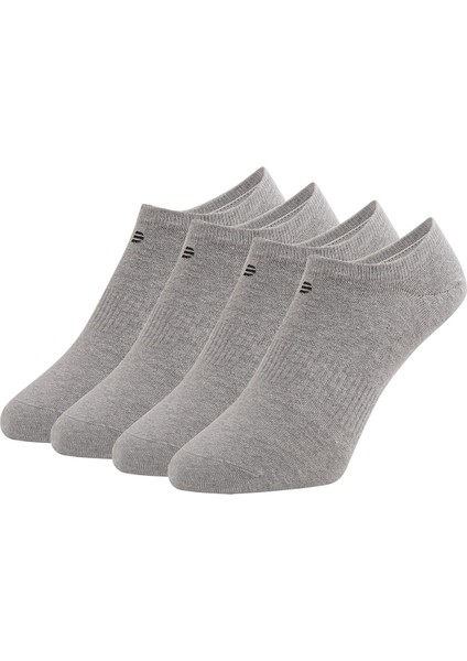 Drlsocks Bambu Sneakers Çorap (Kadın & Erkek, 4'Lü Set – Dikişsiz, Görünmez, Antibakteriyel)