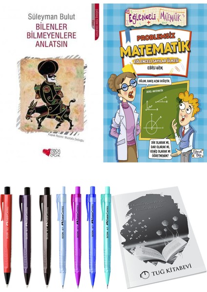 Problemsiz Matematik ve Bilenler Bilmeyenlere Anlatsın 2'li Set - Kalem