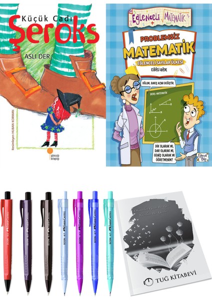 Problemsiz Matematik ve Küçük Cadı Şeroks 2'li Set - Kalem