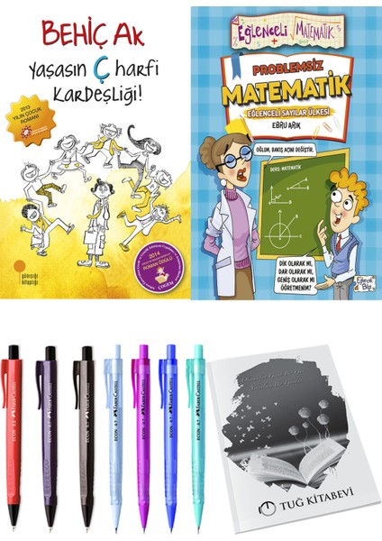 Problemsiz Matematik ve Yaşasın Ç Harfi Kardeşliği 2'li Set - Kalem