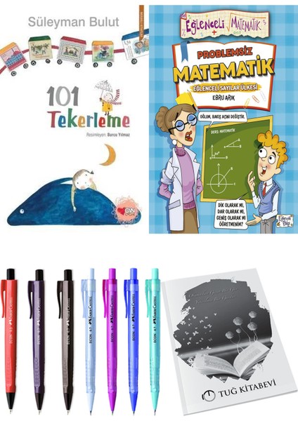 Problemsiz Matematik ve 101 Tekerleme 2'li Set - Kalem