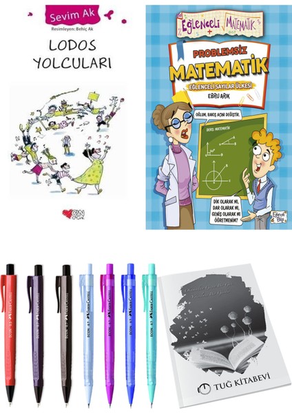 Problemsiz Matematik ve Lodos Yolcuları 2'li Set - Kalem